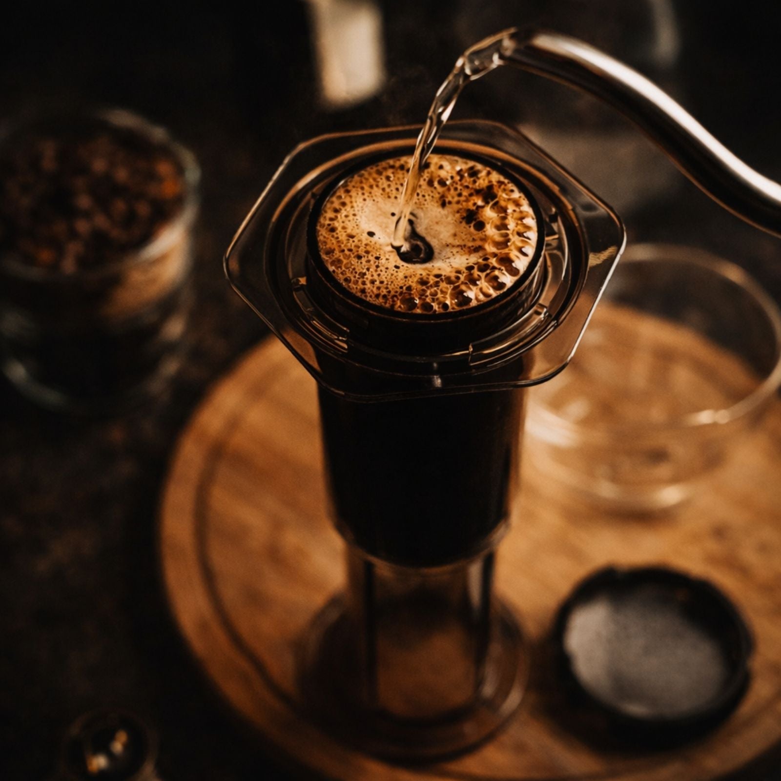 AeroPress coffee brewing directions and tips.